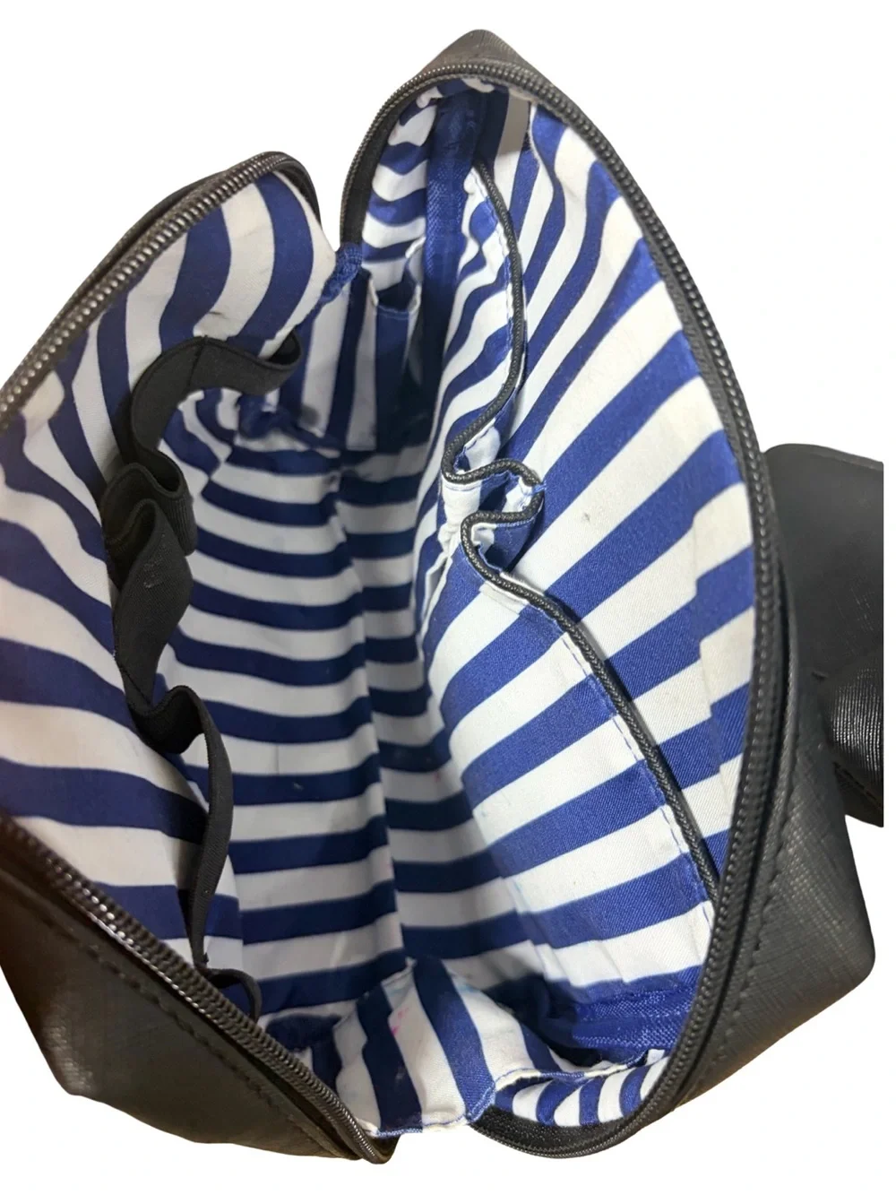REYLI Black Leather Tote Set - 4 Piece